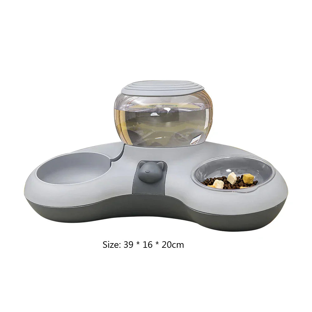 2 In 1 Auto Feeding Bowl for Cat
