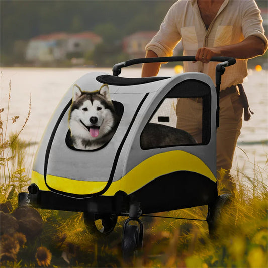 Folding 2 in 1 Pet Stroller