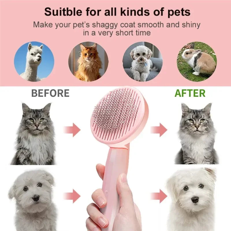 Self Cleaning Slicker Brush