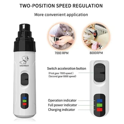 Cordless Electric Pet Nail File