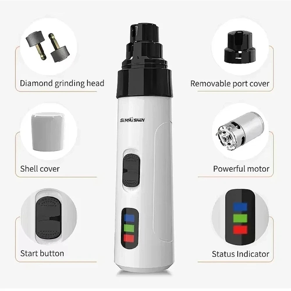 Cordless Electric Pet Nail File